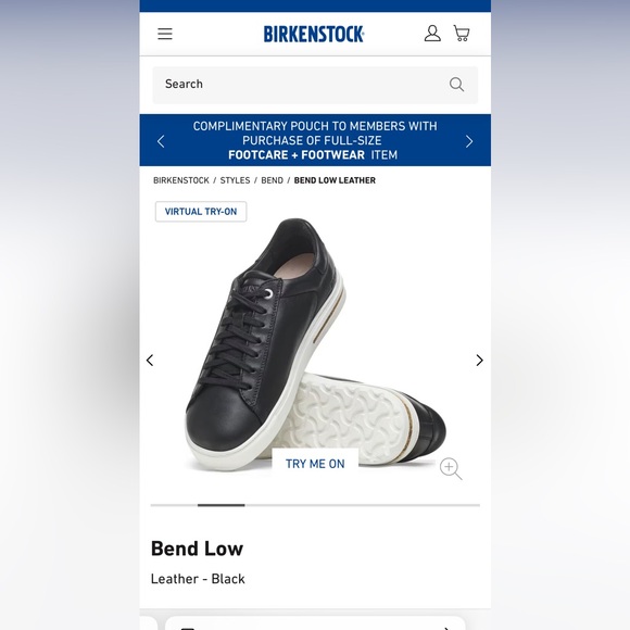 BIRKENSTOCK • BEND LOW • BLACK - Picture 2 of 14